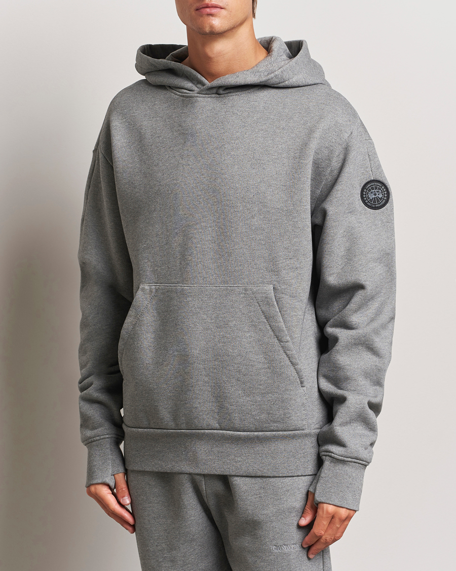 Herre |  | Canada Goose Black Label | Tobermory Heavyweight Hoody Stone Heather