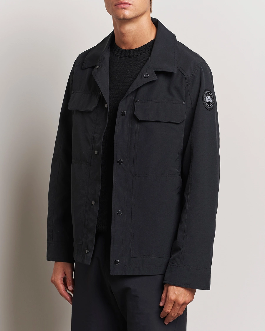 Herre | Casual jakker | Canada Goose Black Label | Burnaby Chore Jacket Black