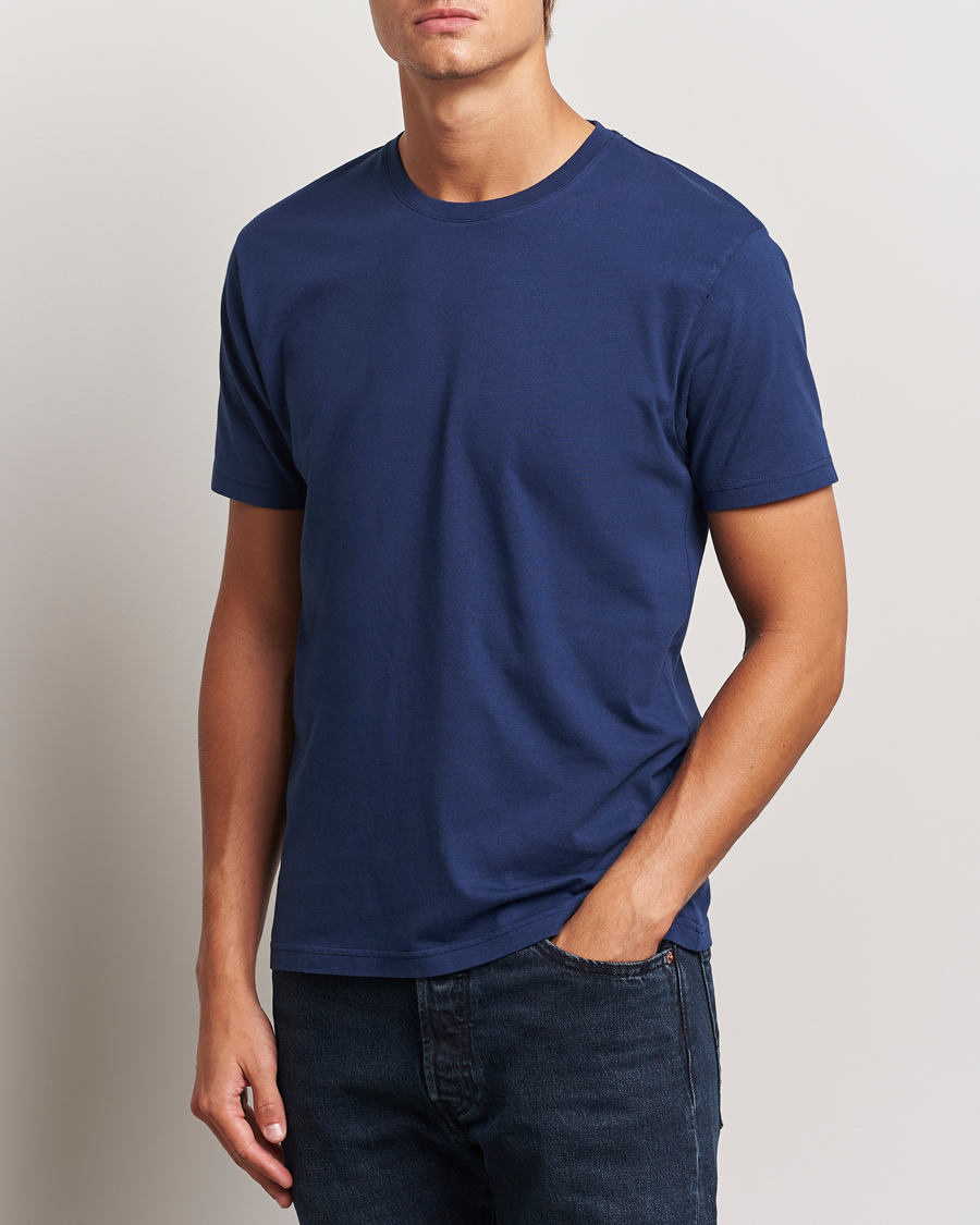 Herre |  | Colorful Standard | Classic Organic T-Shirt Marine Blue