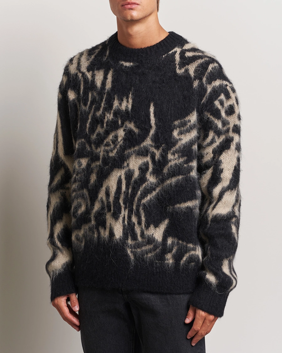 Herre | J.Lindeberg | J.Lindeberg | Falkor Jacquard Knit Sweater Black