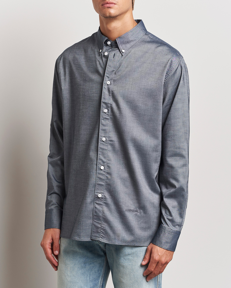 Herre |  | J.Lindeberg | Regular Stretch Oxford Shirt Navy