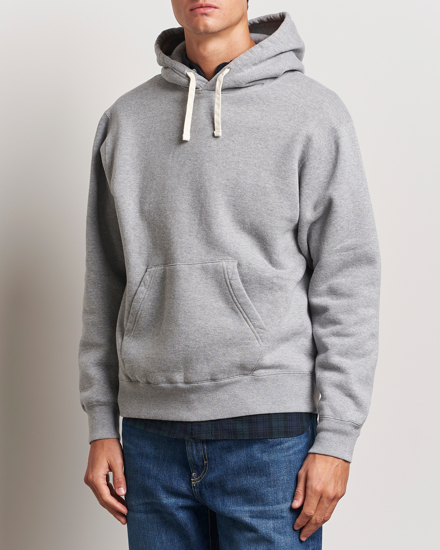 Herre |  | BEAMS PLUS | Japanese Cotton Hoodie Grey