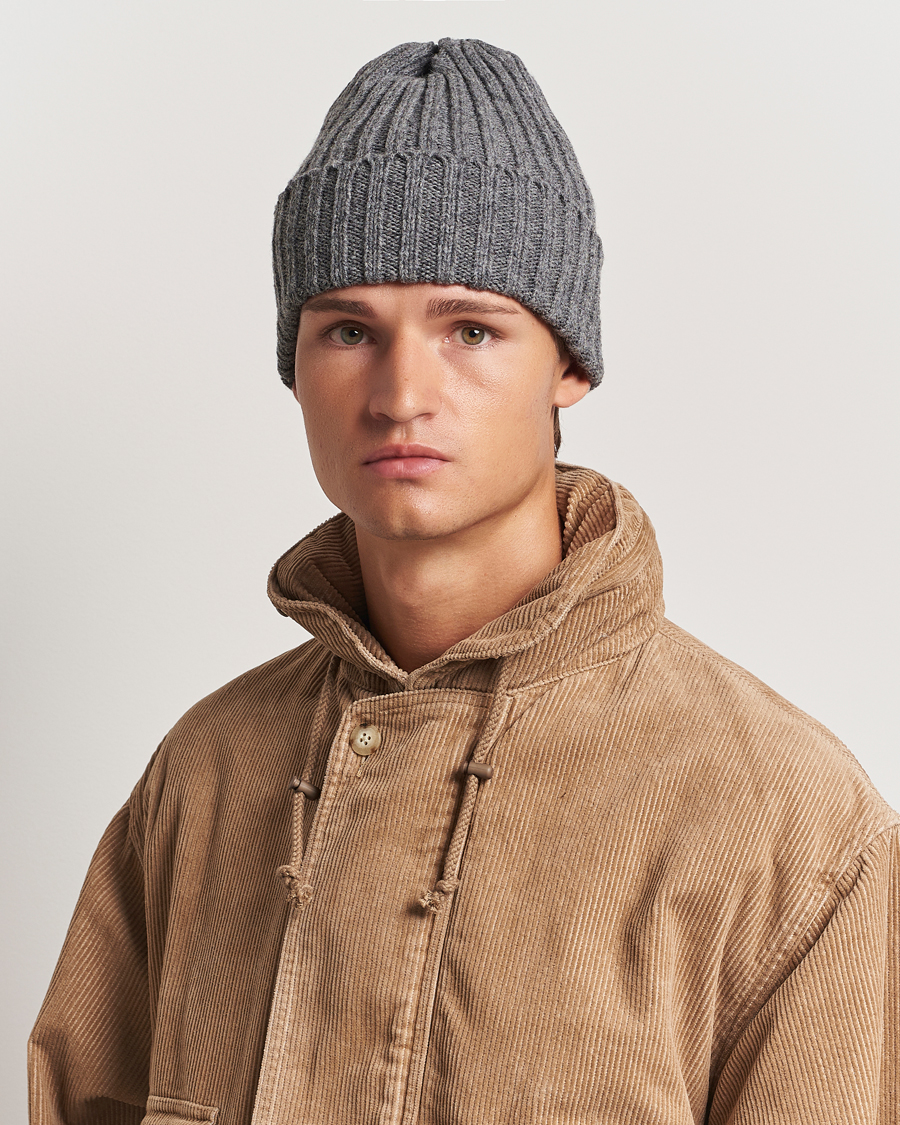 Herre |  | BEAMS PLUS | Wool Watch Cap Grey