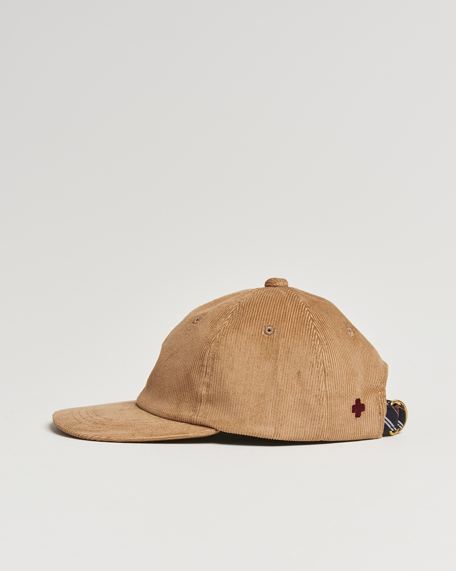 Herre |  | BEAMS PLUS | Corduroy Cap Beige