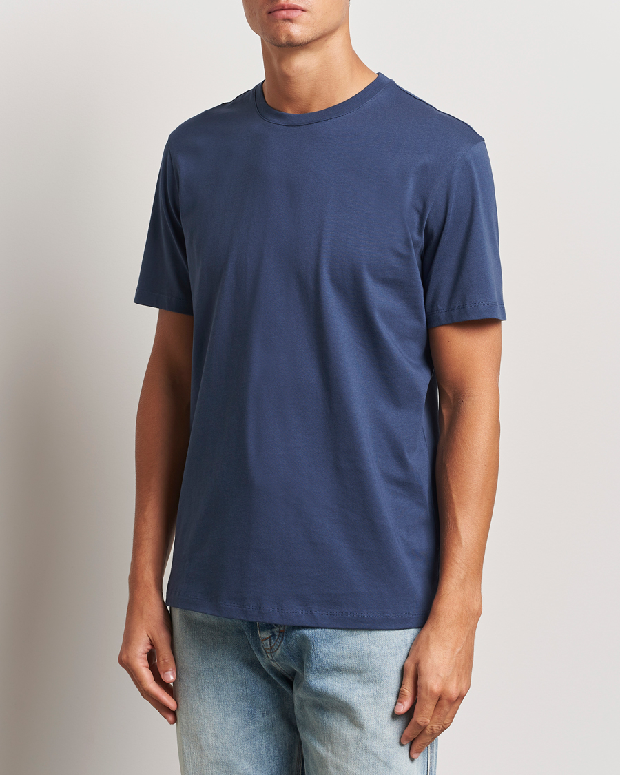 Herre |  | A Day\'s March | Midweight T-Shirt Brewers Blue