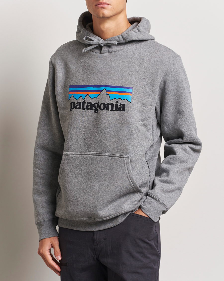 Herre | Nye varemærker | Patagonia | P-6 Logo Uprisal Hoody Gravel Heather