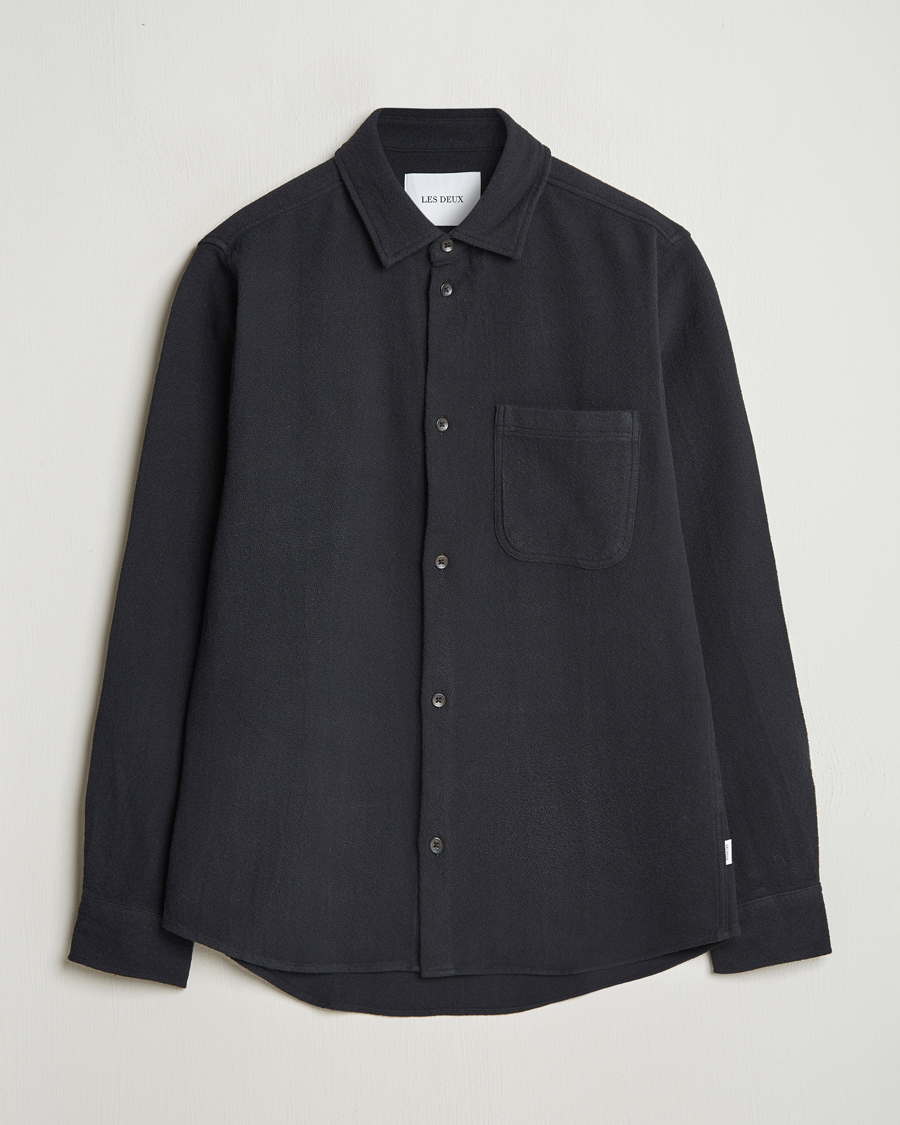 Herre | Nyheder | LES DEUX | Kash Structure Shirt Black