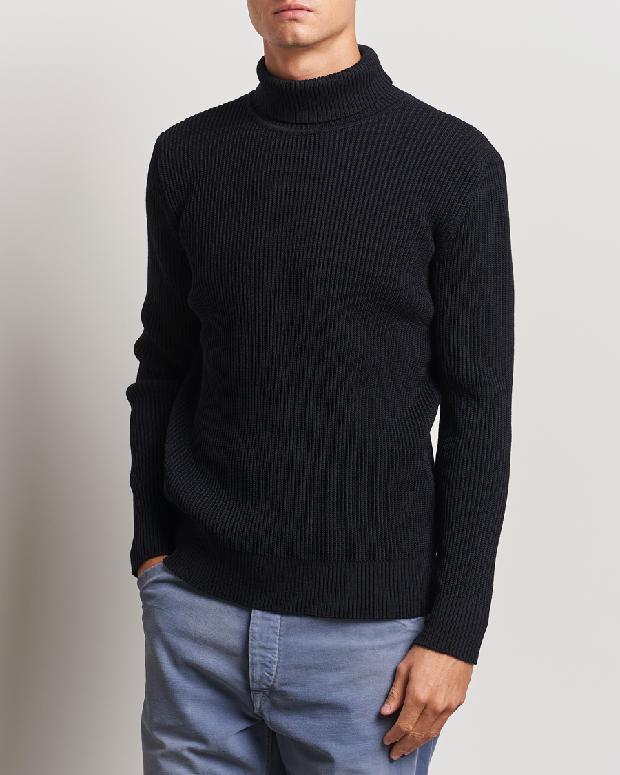 Herre |  | S.N.S. Herning | Fender Wool Rollneck Sweater Navy Blue