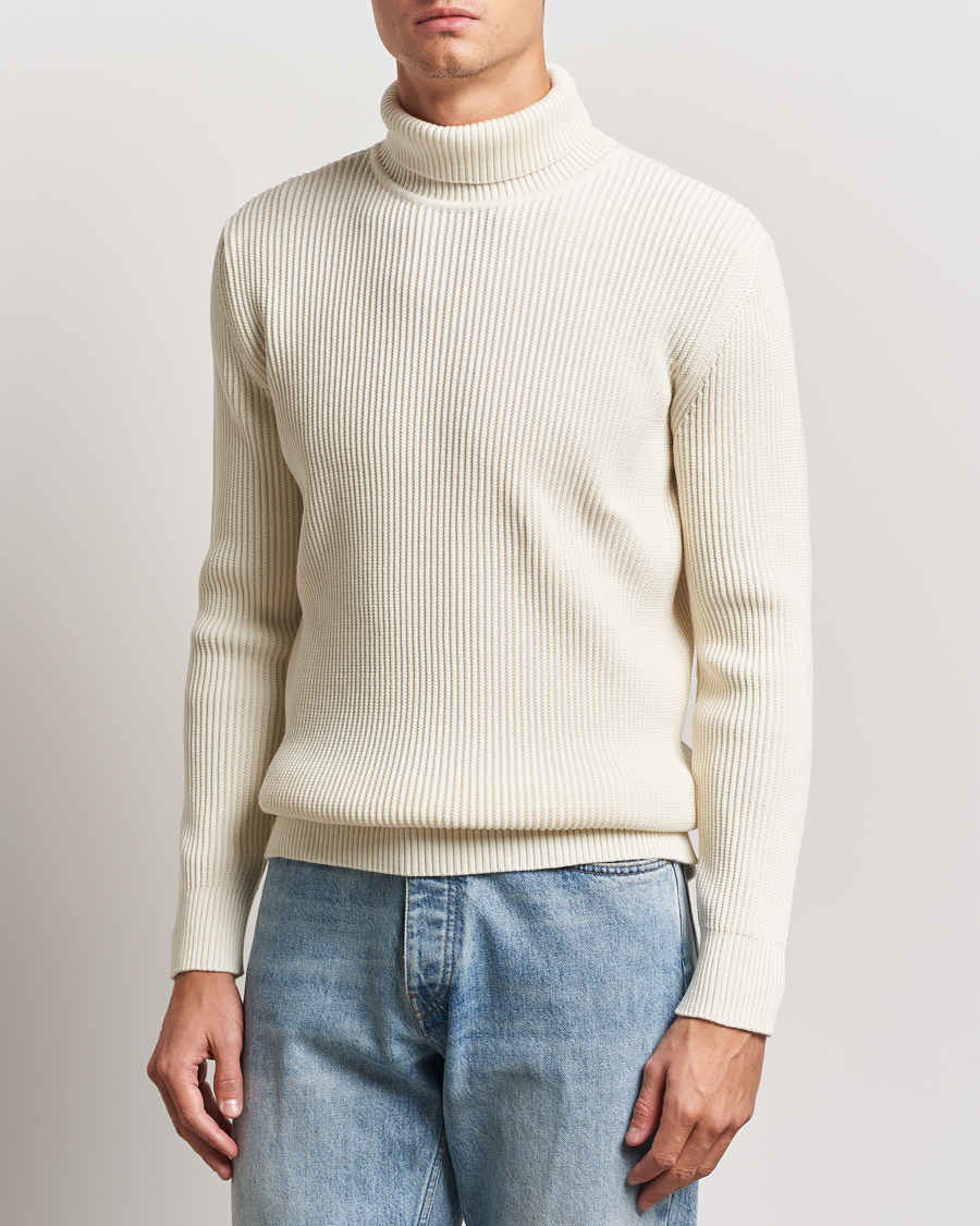 Herre |  | S.N.S. Herning | Fender Wool Rollneck Sweater Natural White