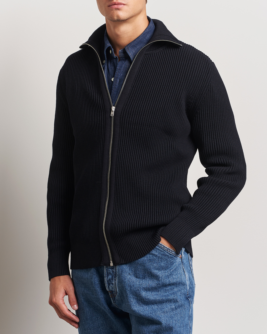 Herre |  | S.N.S. Herning | Fender Wool Full Zip Navy Blue