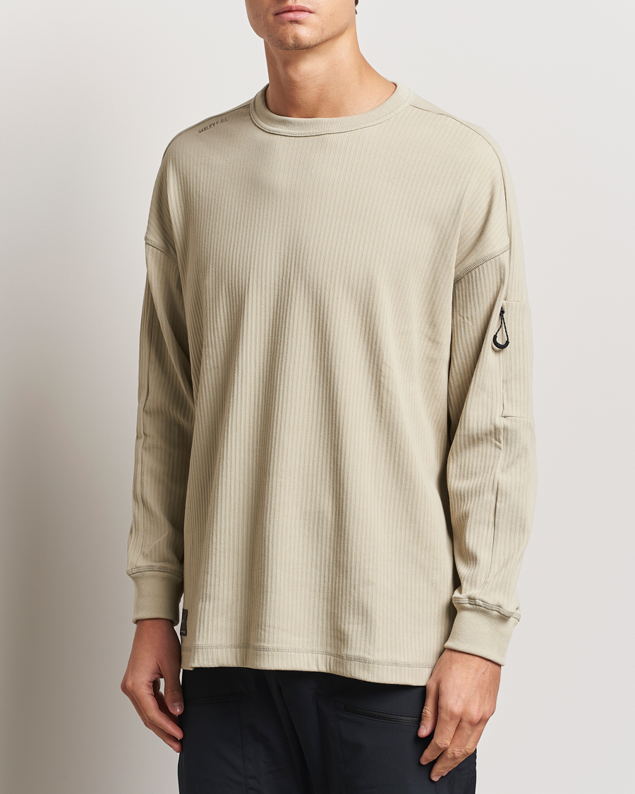 Herre |  | Oakley | FGL Static Long Sleeve T-Shirt Desert Sand