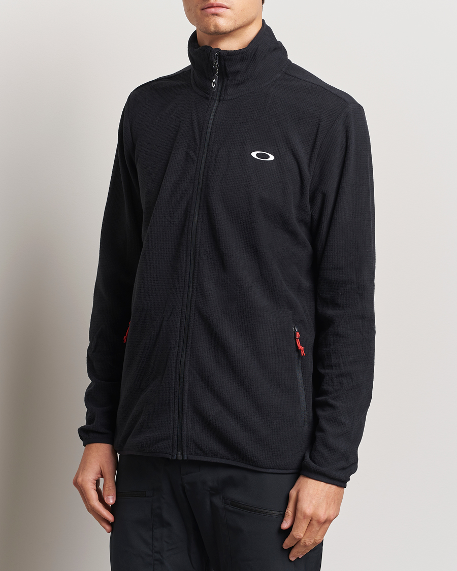 Herre |  | Oakley | Alpine Full Zip Sweatshirt Blackout