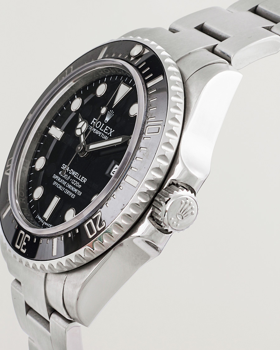 Herre | Rolex Pre-Owned Sea-Dweller 4000 116600 Silver | Rolex Pre-Owned | Sea-Dweller 4000 116600 Silver
