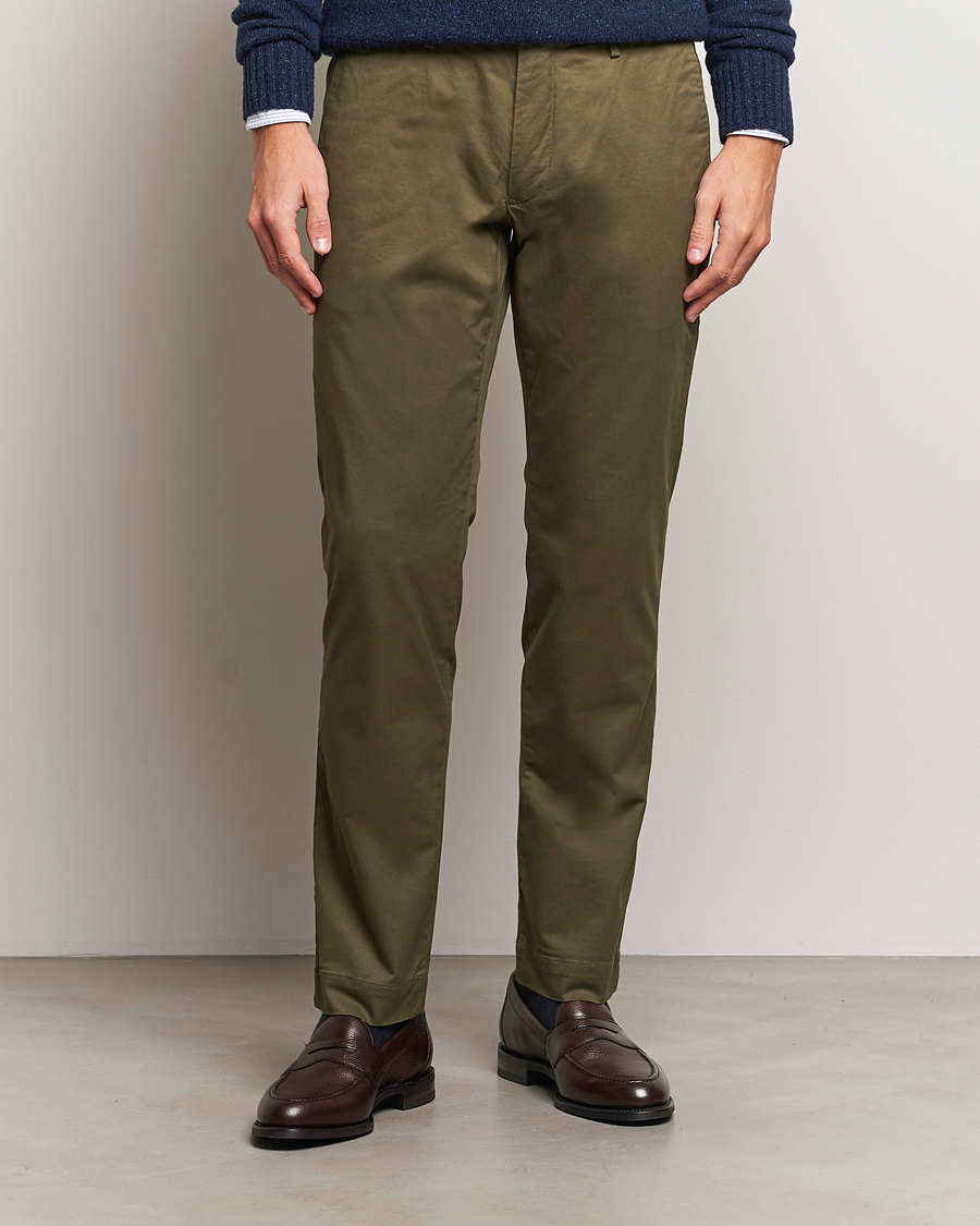 Herre |  | Polo Ralph Lauren | Slim Fit Stretch Chinos Canopy Olive