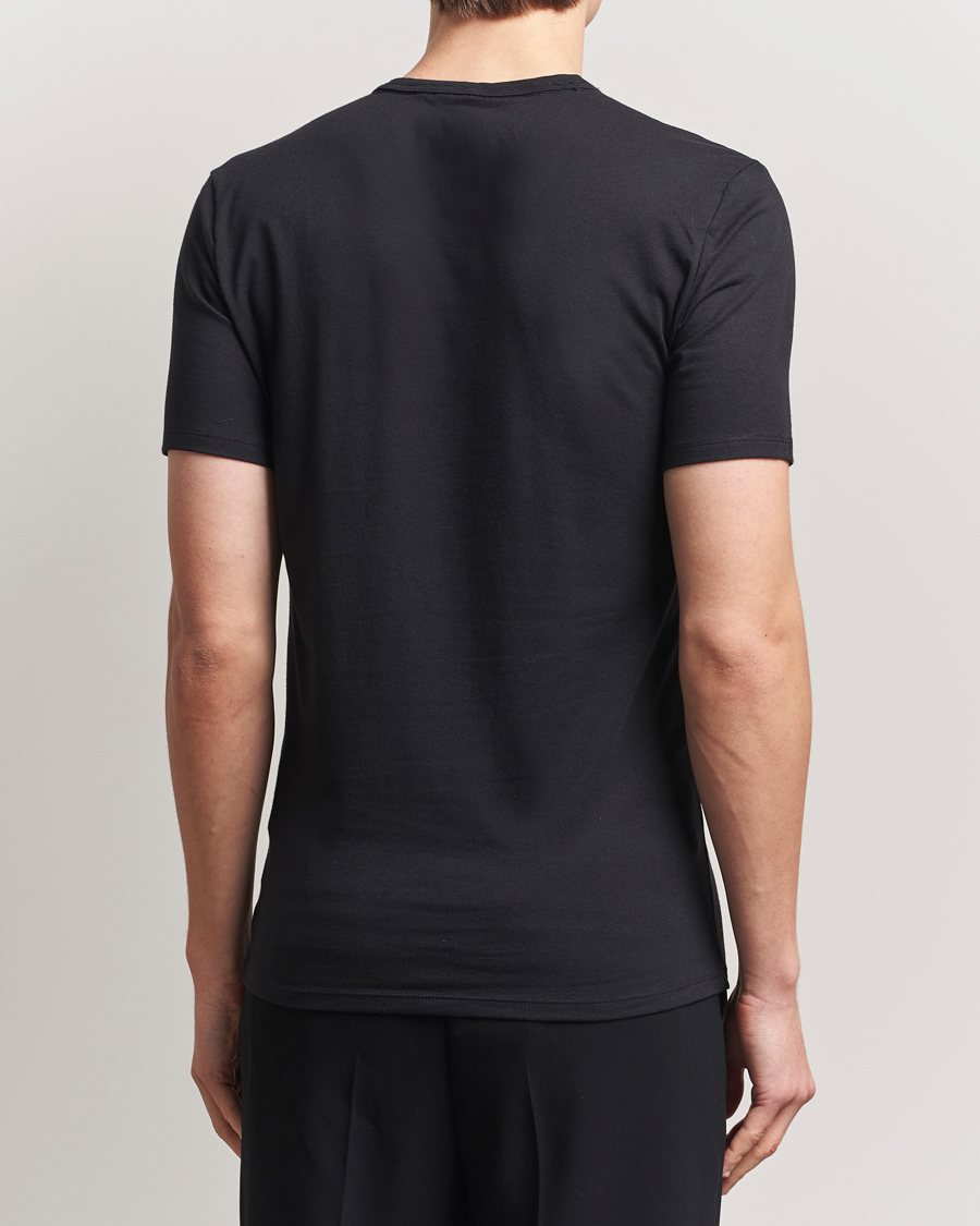 Herre | T-Shirts | Calvin Klein | 3-Pack Cotton Stretch V-Neck T-Shirt White/Black/Grey