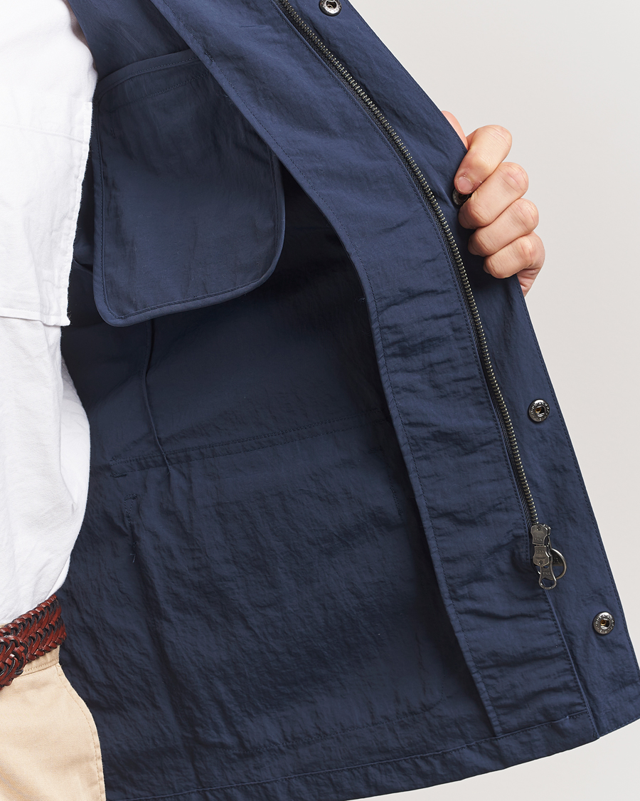 Herre | Jakker | Barbour International | Modern Showerproof Duke Jacket Navy