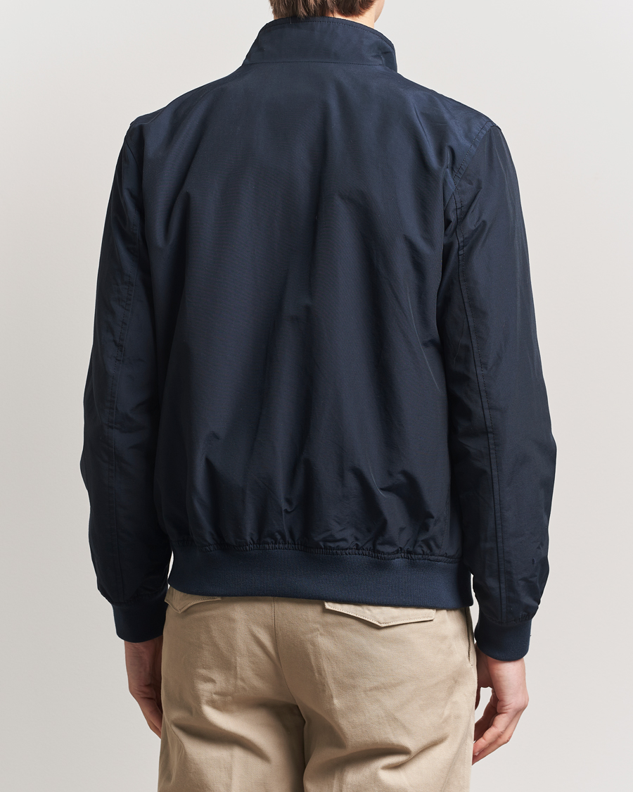 Herre | Jakker | Woolrich | Cruiser Bomber Jacket Melton Blue