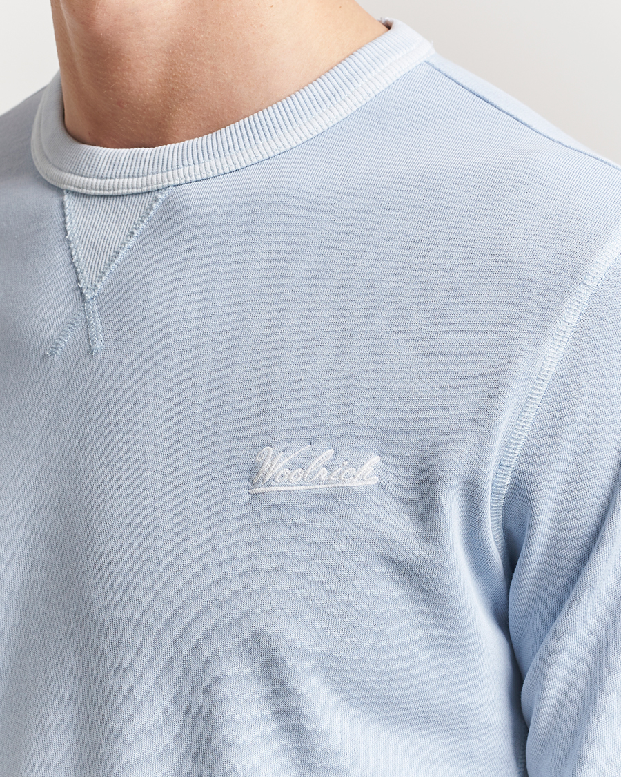 Herre | Trøjer | Woolrich | Garment Dyed Crewneck Flask