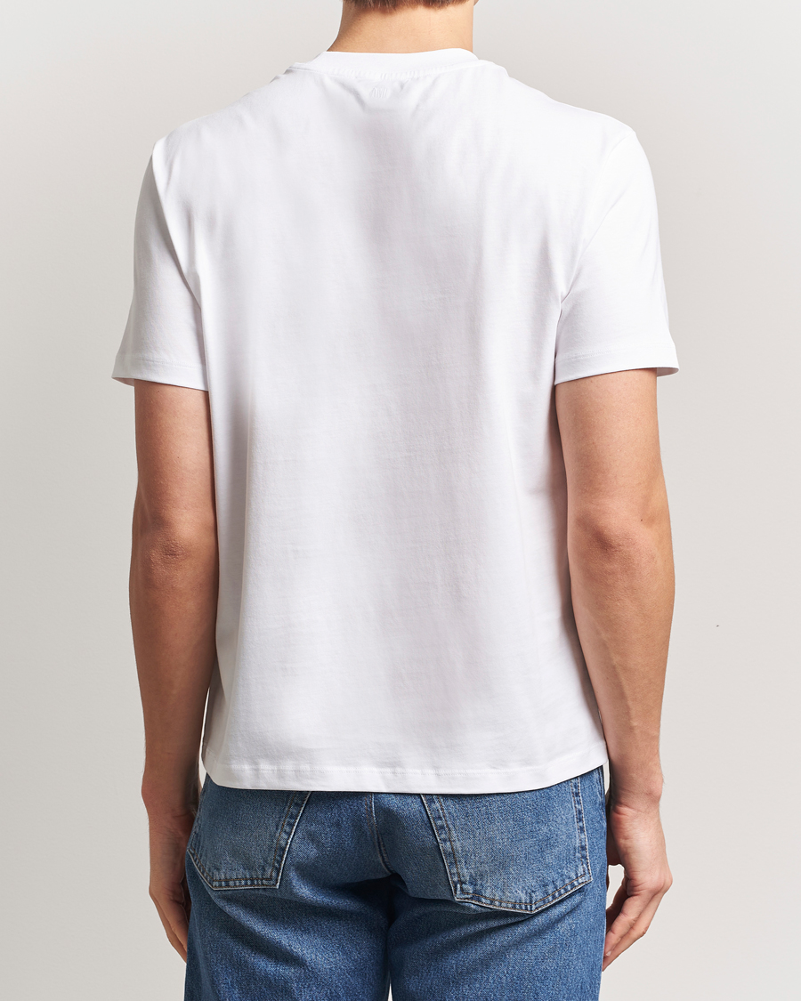 Herre | T-Shirts | AMI | Heart Logo T-Shirt White