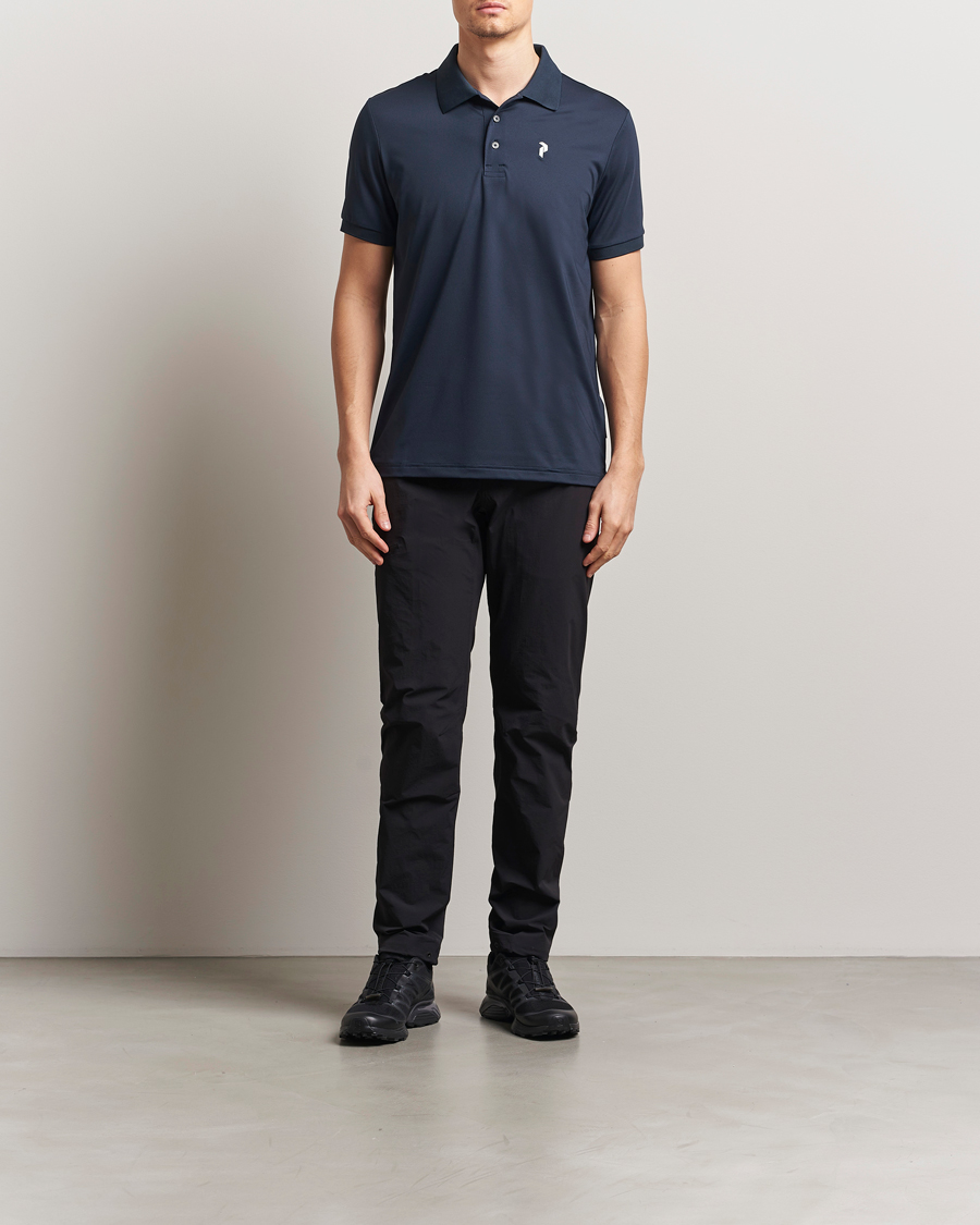 Herre | Polotrøjer | Peak Performance | Vespar Performance Polo Salute Blue