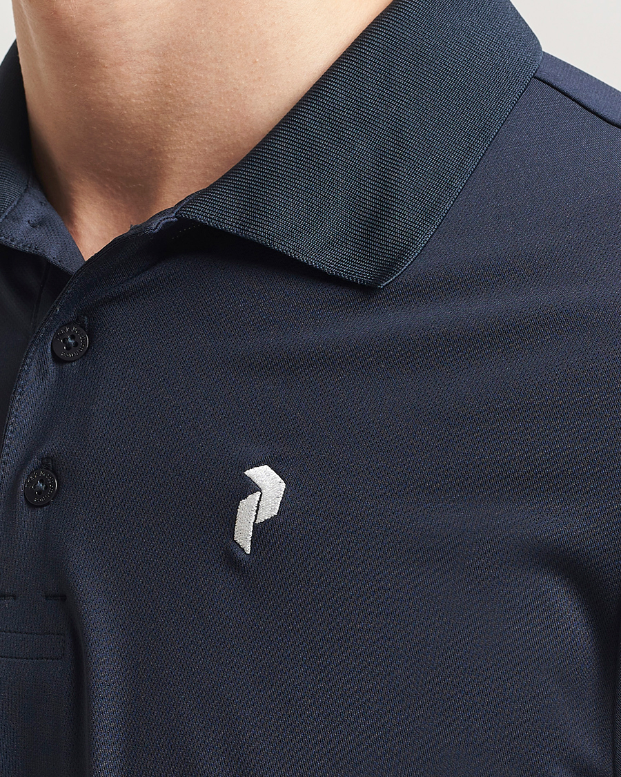 Herre | Polotrøjer | Peak Performance | Vespar Performance Polo Salute Blue