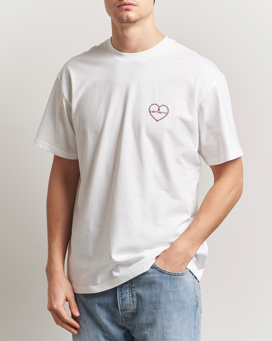 Herre | T-Shirts | Carhartt WIP | Furoshiki PrintedT-Shirt White