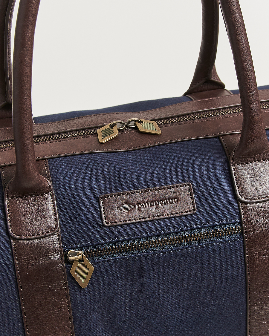 Herre | Tasker | Pampeano | Varon Small Canvas Weekend Bag Navy