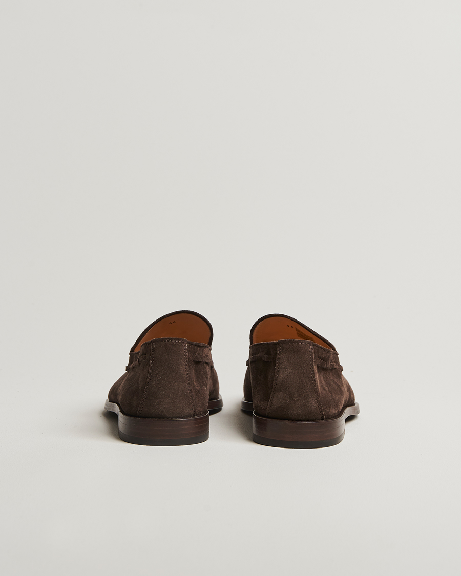 Herre | Loafers | Brunello Cucinelli | Tassel Loafer Dark Brown Suede