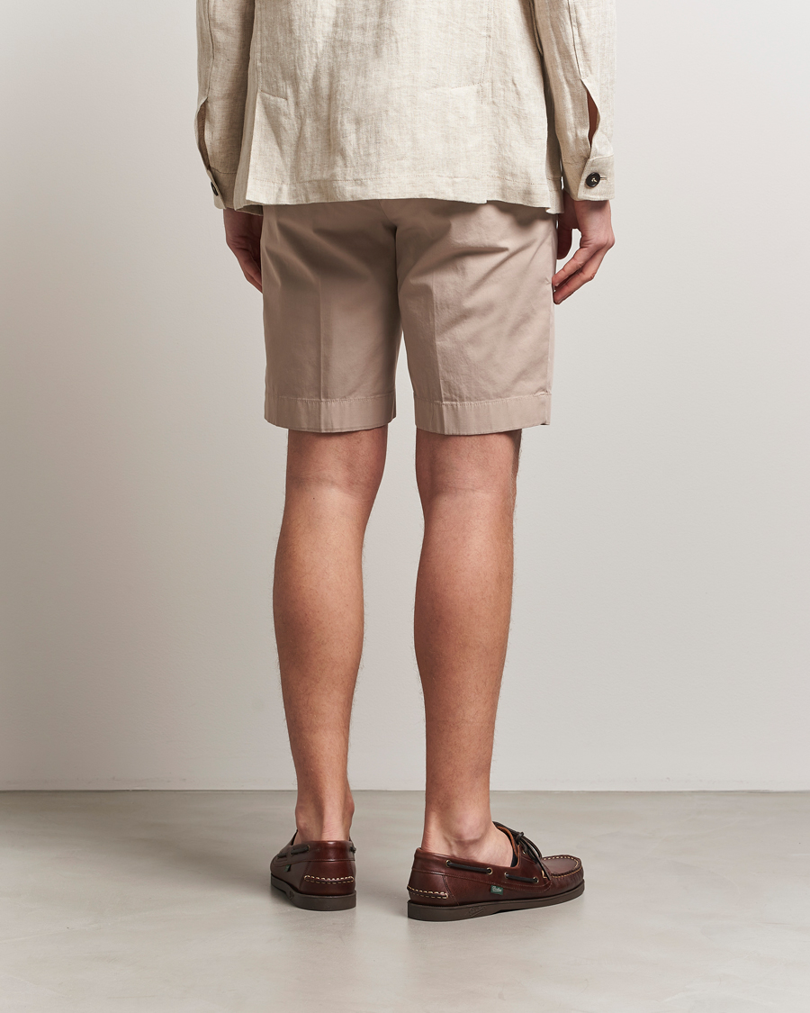 Herre | Shorts | Incotex | Cotton Comfort Shorts Light Beige