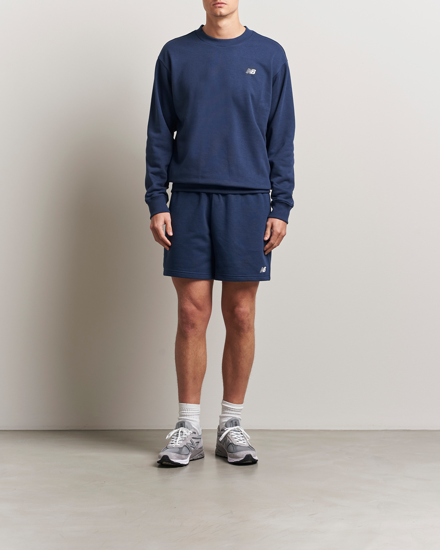 Herre | Trøjer | New Balance | Essentials French Terry Sweatshirt Navy