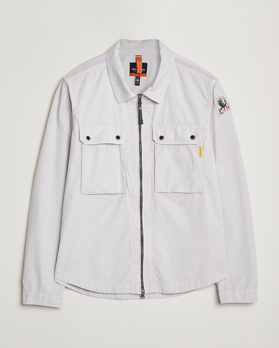 Herre | Skjorter | Parajumpers | Tel Claimer Overshirt Ghiaccio