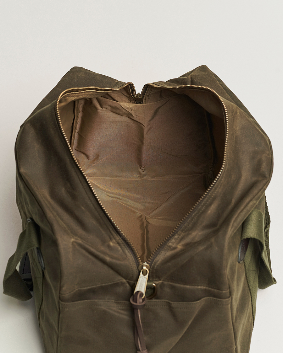 Herre | Tasker | Filson | Tin Cloth Medium Duffle Otter Green
