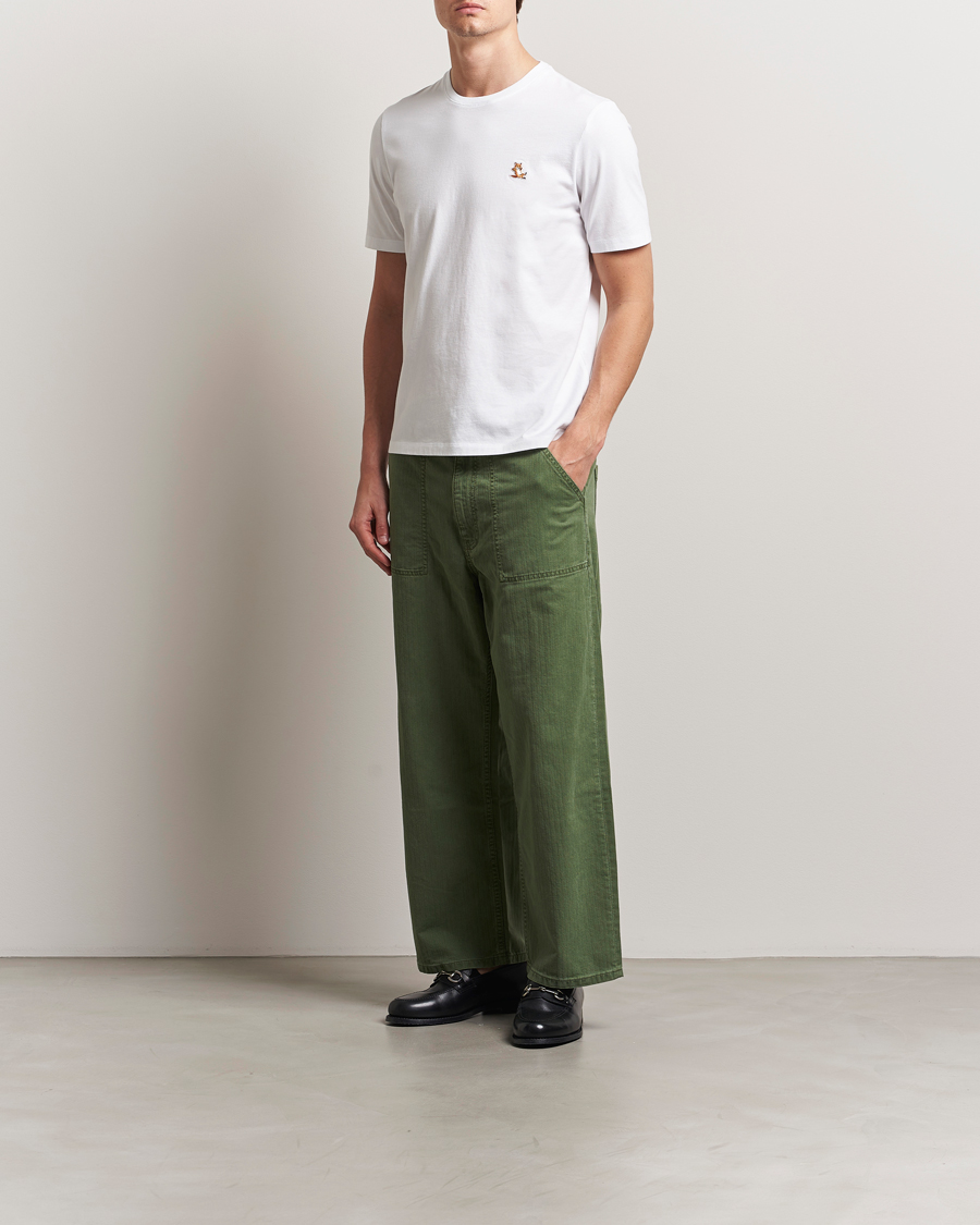Herre | T-Shirts | Maison Kitsuné | Chillax Fox T-Shirt White