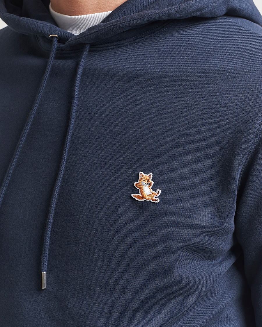 Herre | Trøjer | Maison Kitsuné | Chillax Hoodie Ink Blue