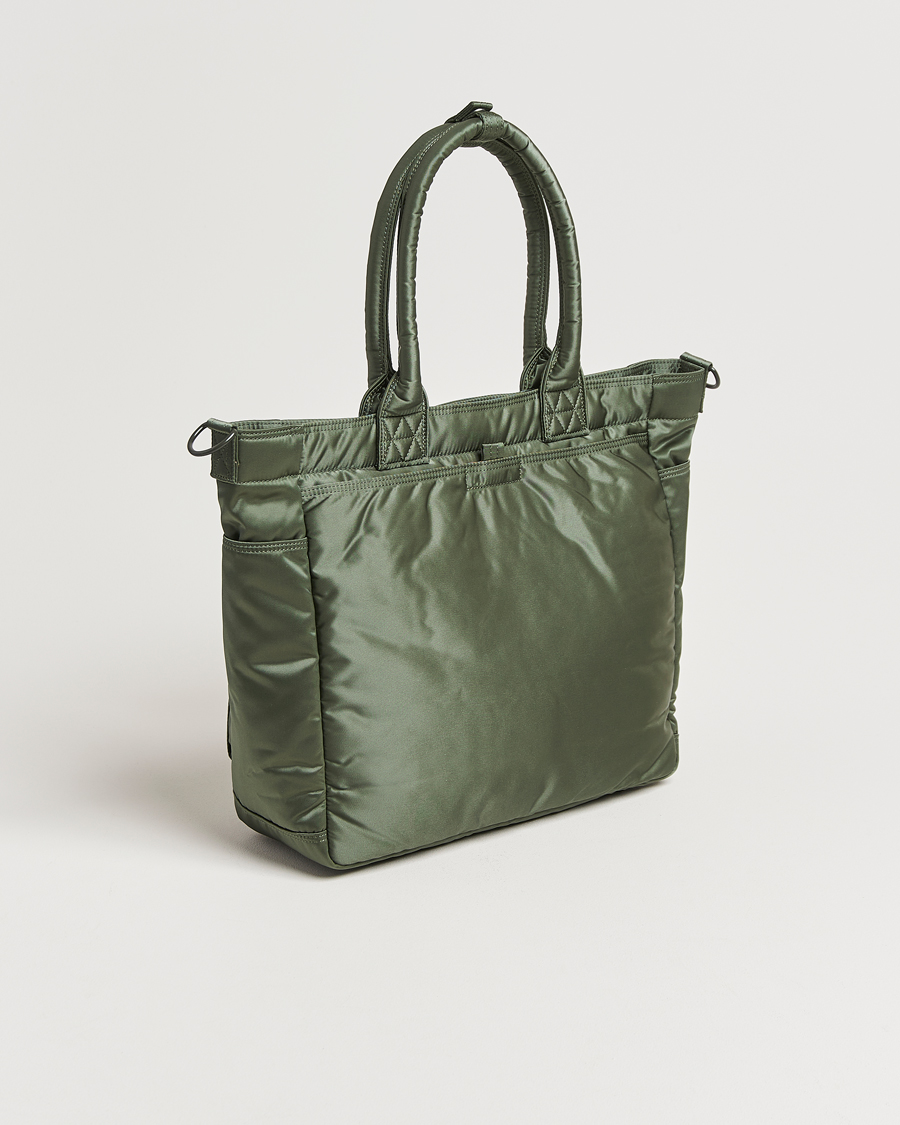Herre | Tasker | Porter-Yoshida & Co. | New Tanker Tote Bag Sage Green