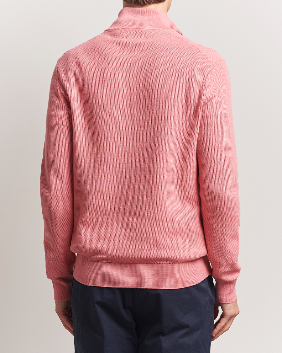 Herre | Trøjer | Polo Ralph Lauren | Half Zip Cotton Pullover Desert Rose