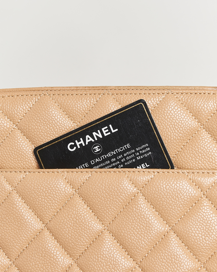 Herre | Gifts for Her | Chanel Pre-Owned | Medallion Tote Bag Caviar Beige
