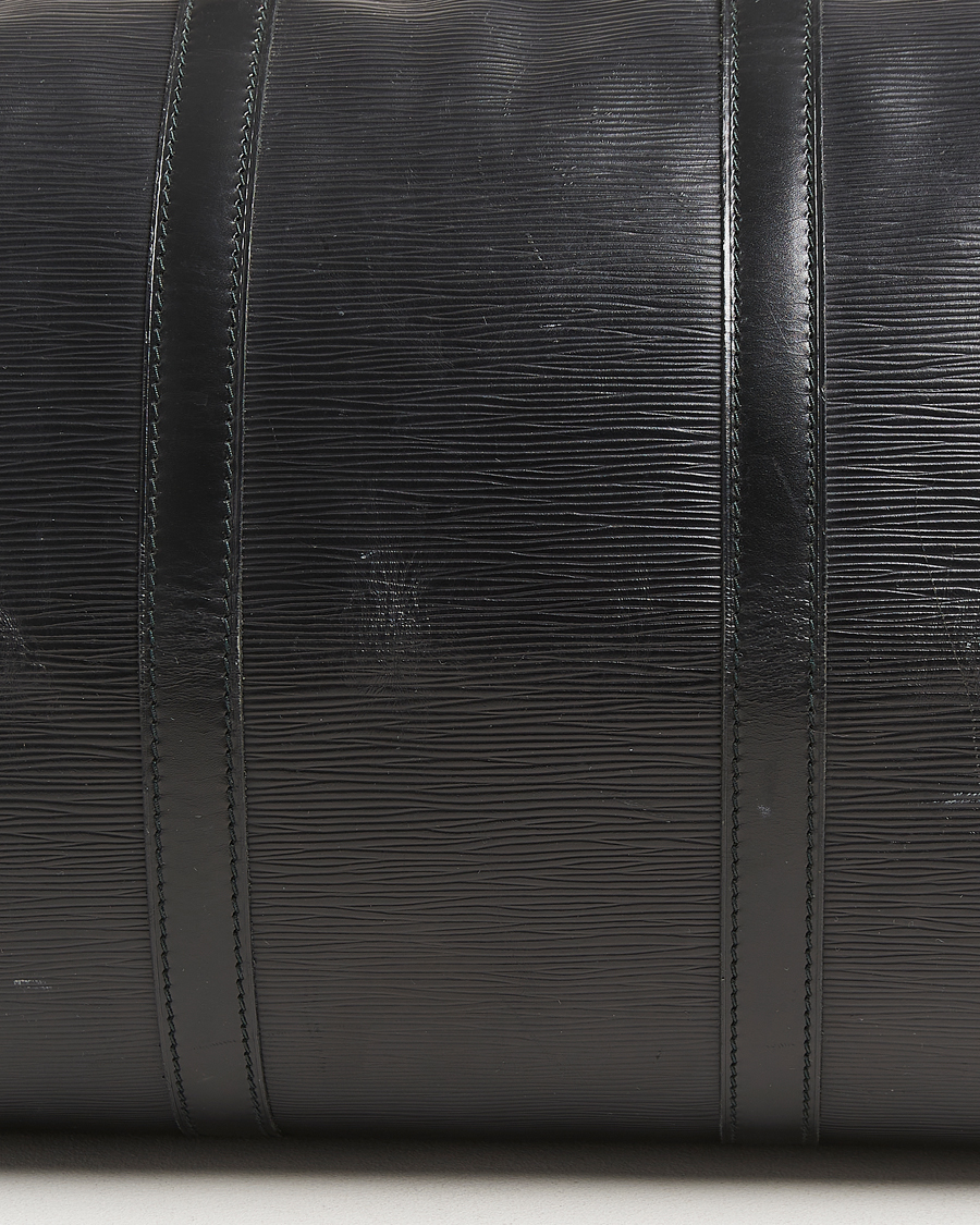 Herre | Pre-Owned & Vintage Bags | Louis Vuitton Pre-Owned | Keepall 50 Epi Leather Black
