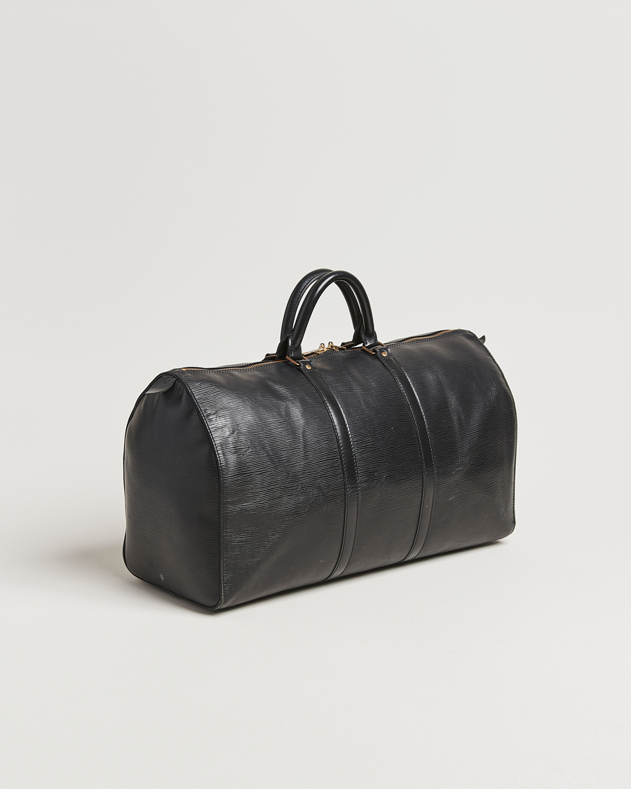 Herre | Pre-Owned & Vintage Bags | Louis Vuitton Pre-Owned | Keepall 50 Epi Leather Black