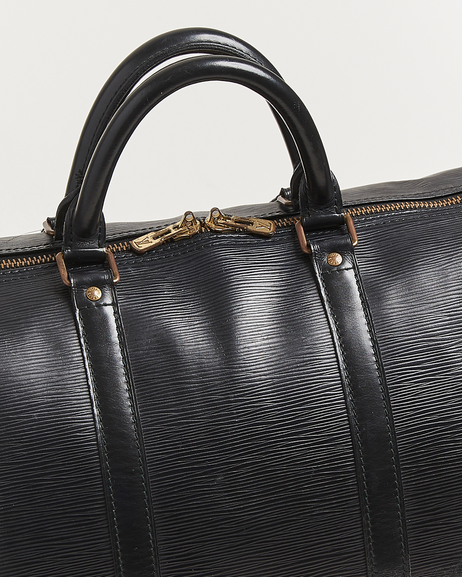 Herre | Pre-Owned & Vintage Bags | Louis Vuitton Pre-Owned | Keepall 50 Epi Leather Black