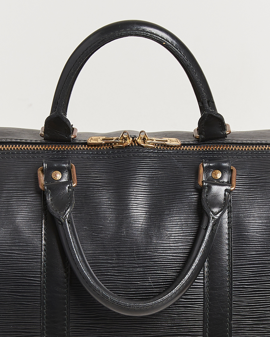 Herre | Pre-Owned & Vintage Bags | Louis Vuitton Pre-Owned | Keepall 50 Epi Leather Black