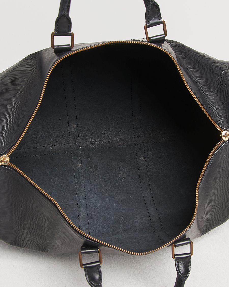 Herre | Pre-Owned & Vintage Bags | Louis Vuitton Pre-Owned | Keepall 50 Epi Leather Black