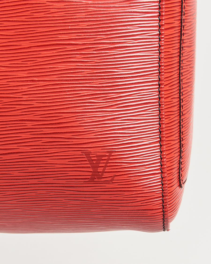 Herre | Pre-Owned & Vintage Bags | Louis Vuitton Pre-Owned | Keepall 50 Epi Leather Bag Red