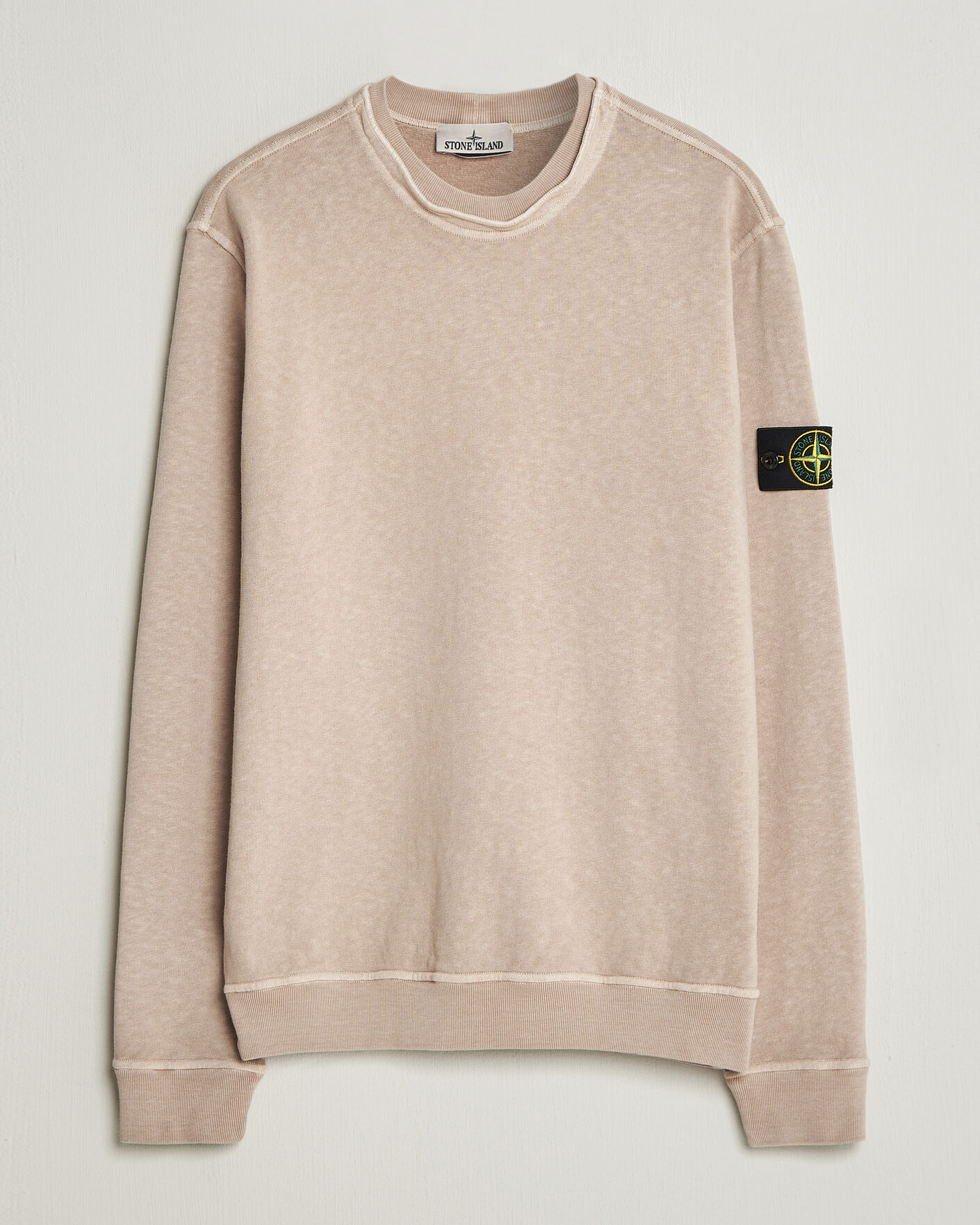 Herre | Trøjer | Stone Island | Old Dyed Cotton Sweatshirt Desert
