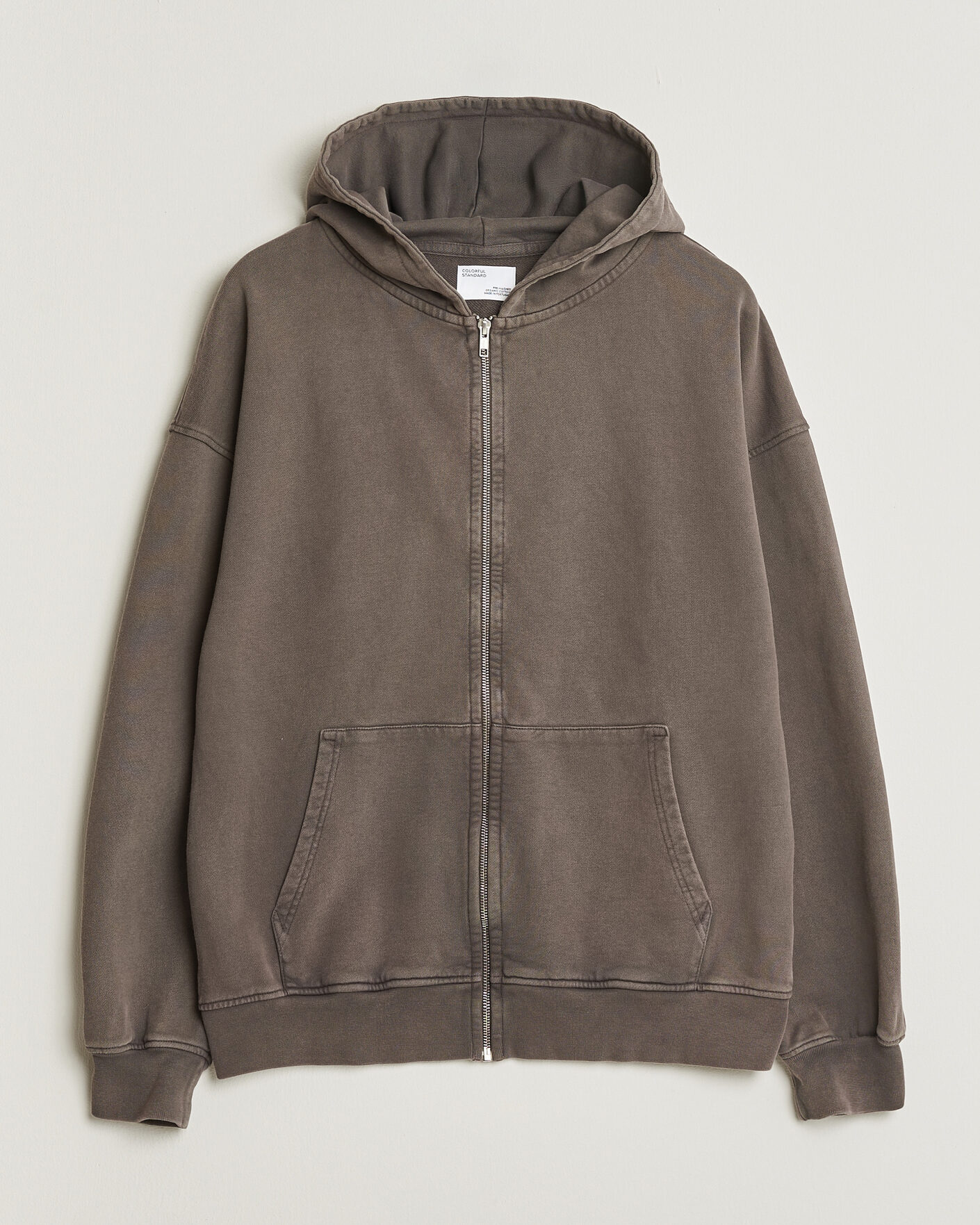 Herre | Trøjer | Colorful Standard | Classic Organic Full Zip Hoodie Faded Mud