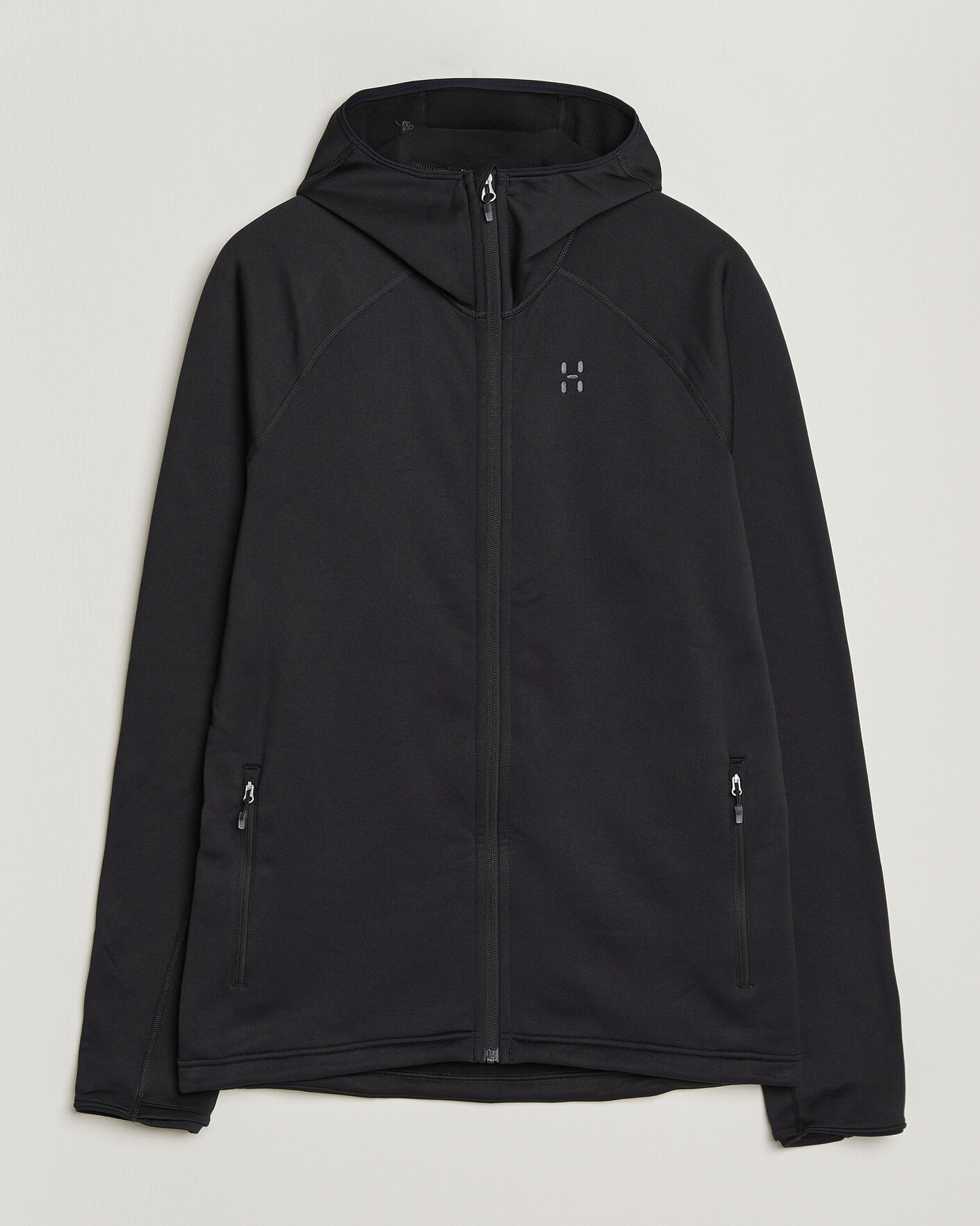 Herre | Trøjer | Haglöfs | Magma Mid Fleece Hood True Black
