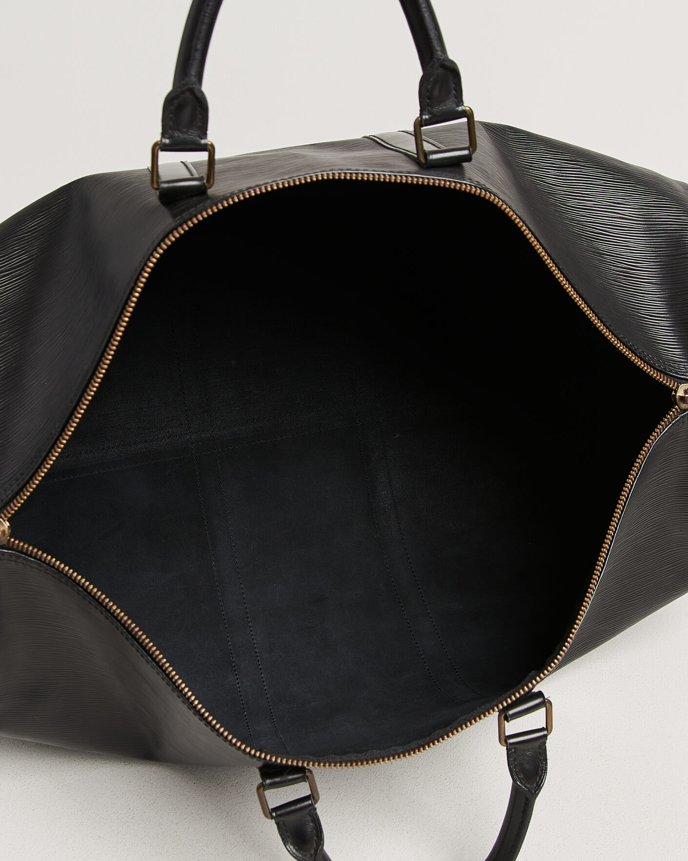 Herre | Pre-Owned & Vintage Bags | Louis Vuitton Pre-Owned | Keepall 55 Epi Leather Black