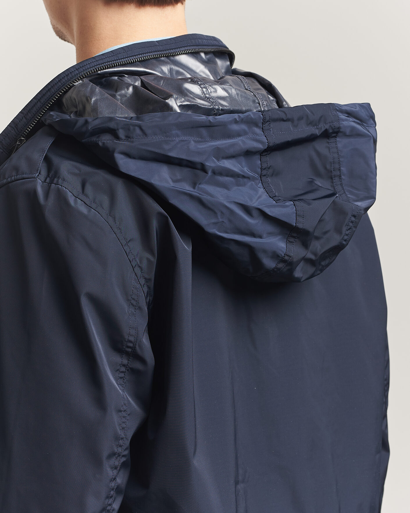 Herre | Jakker | A Day's March | Barnett M65 Nylon Jacket Navy