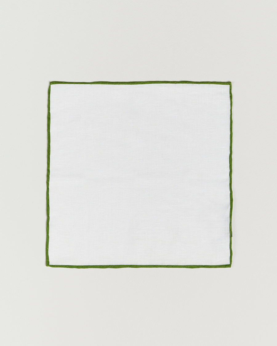 Herre |  | Amanda Christensen | Set Tie & Pocket Square Green/White