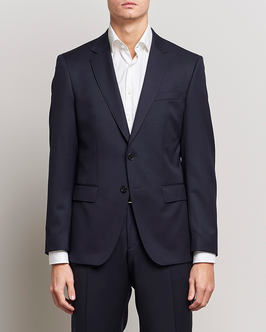 Herre | Fejr nytåret med stil | BOSS BLACK | Huge Wool Suit Dark Blue